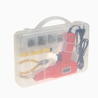 Паяльник для пластика ТУНДРА, 50 Вт, 750 °С, комплект оснастки, кейс Паяльник для пластика ТУНДРА, 50 Вт, 750 °С, комплект оснастки, кейс