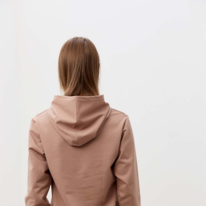 Толстовка женская, цвет бежевый, размер 48 Толстовка женская, цвет бежевый, размер 48