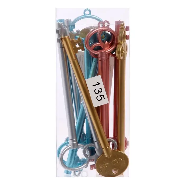 Ручка - прикол гелевая &laquo;Ключ&raquo;, МИКС