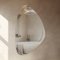 Зеркало "Треугольник фигурный", настенное, 76х47 см Зеркало "Треугольник фигурный", настенное, 76х47 см