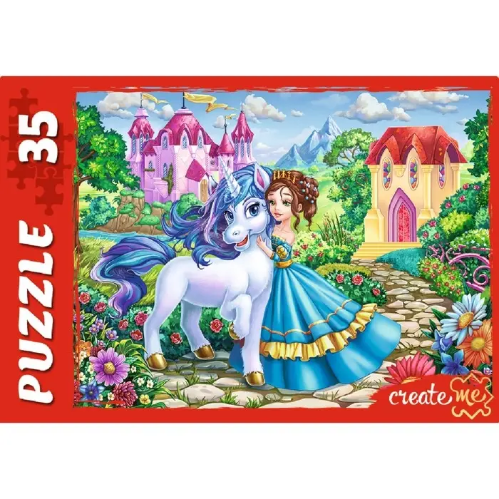 Пазл &laquo;Чудесные единороги&raquo;, 35 элементов