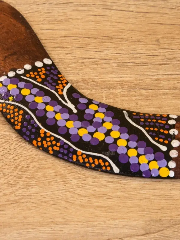 Сувенир "Бумеранг" албезия, 20х6х1 см, МИКС