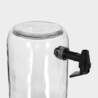 Кувшин стеклянный с краником Macro, 3 л