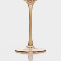 Набор бокалов для вина стеклянный Magistro &laquo;Иллюзия&raquo;, 550 мл, 10&times;24 см, 2 шт, цвет бронзовый