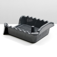 Туалет "Риф" со столбиком, для собак, 55 х 40 см, серый FIX Туалет "Риф" со столбиком, для собак, 55 х 40 см, серый FIX