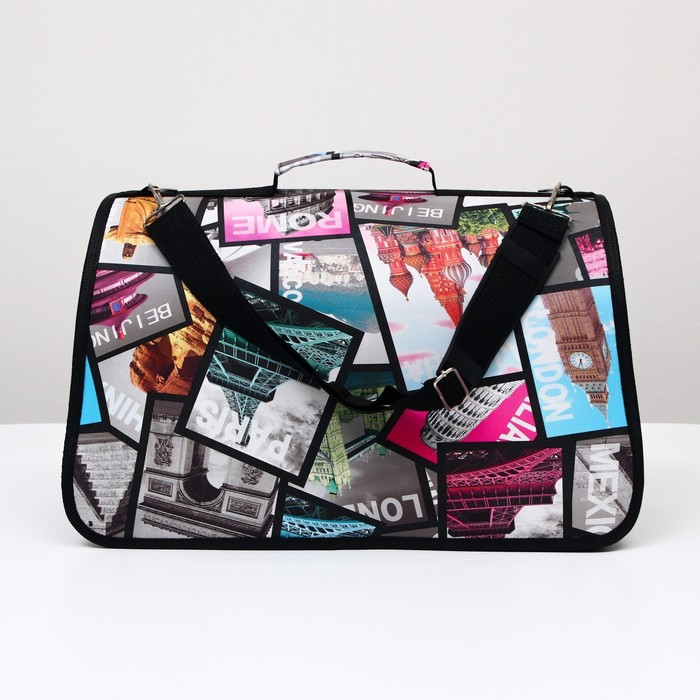 Сумка - переноска для животных Сумка - переноска для животных "Путешественник", размер M, 40 х 21 х 27 см