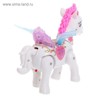 Музыкальная игрушка &laquo;Волшебная пони&raquo; ходит, звук, свет