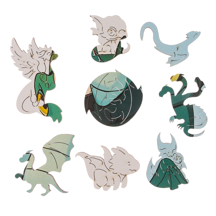 Фигурный пазл &laquo;Сказочный дракон&raquo;