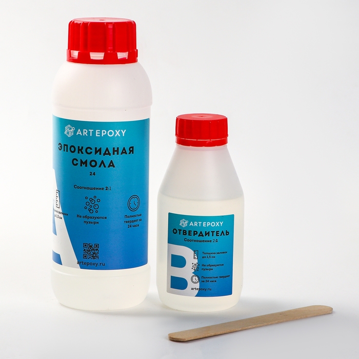 Эпоксидная смола для творчества &laquo;ArtEpoxy Quick 24&raquo;, 600 гр