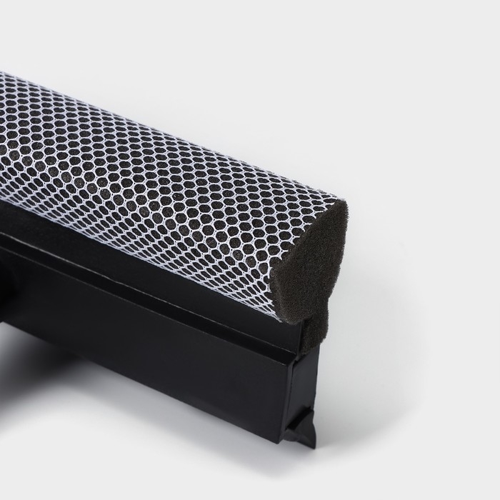 Щётка для окон Доляна, телескопической ручка 60(97) см, водосгон 20 см, насадка из поролона 20&times;8 см