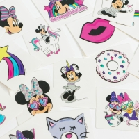 Адвент-календарь &laquo;Минни с единорогом&raquo;, с детскими татуировками &mdash; 18 шт., Минни Маус