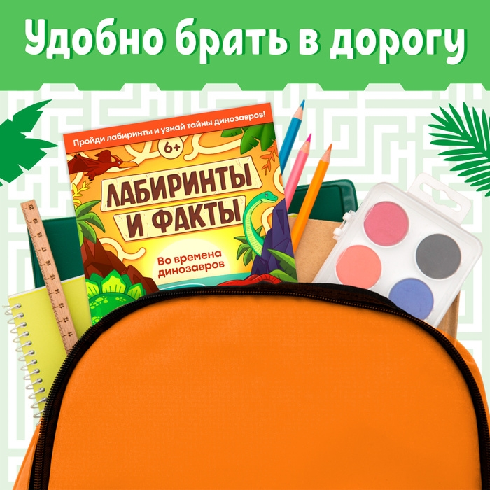 Книга &laquo;Лабиринты и факты. Во времена динозавров&raquo;, 24 стр.