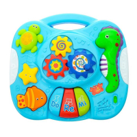 Детский столик 3 в 1 для малышей &laquo;Морское приключение&raquo;, световые и звуковые эффекты