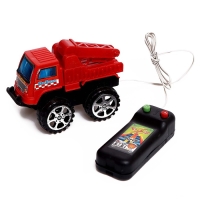 Машина &laquo;Стройтехника&raquo;, на дистанционном управлении, работает от батареек, МИКС