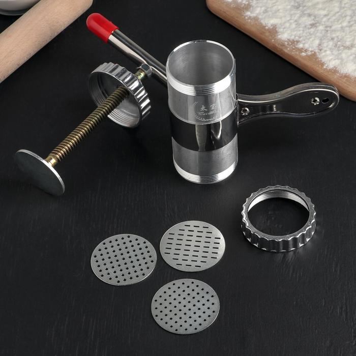 Лапшерезка, 3 насадки, 18&times;18&times; 6 см