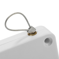 Доводчик дверной ТУНДРА, до 20 кг, цвет белый, натяжение 500 гр, длина троса 100 см Доводчик дверной ТУНДРА, до 20 кг, цвет белый, натяжение 500 гр, длина троса 100 см