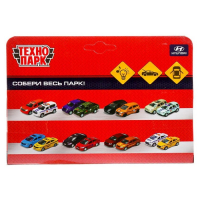 Машина металлическая Hyundai Creta &laquo;Полиция&raquo;, 12 см, световые и звуковые эффекты, открываются двери