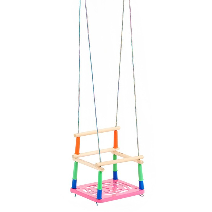 Качели подвесные, пластмассовые, сиденье 33&times;22см