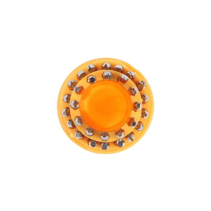 Набор для точных работ ТУНДРА, CrV, держатель с битами, в кейсе, 31 предмет