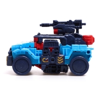 Робот &laquo;Военный внедорожник&raquo;, трансформируется, цвет синий