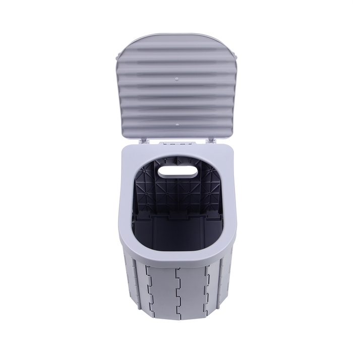 Туалет складной, 12 одноразовых пакетов, 12 пакетов абсорбента, сумка, Greengo