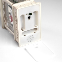 Фигура светодиодная &laquo;Новогодние приключения&raquo;, 21х13.3х8.1 см, музыка, батарейки ААх3 (не в комплекте), USB, свечение тёплое белое