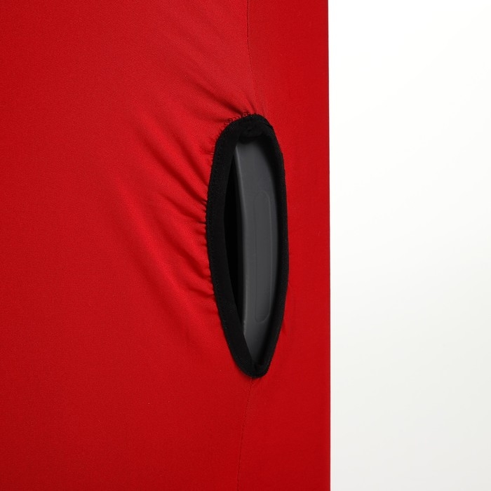 Чехол на чемодан 28", цвет красный