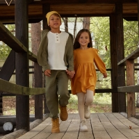 Платье детское с длинным рукавом KAFTAN "Муслин", размер 32 (110-116 см) цвет горчичный Платье детское с длинным рукавом KAFTAN "Муслин", размер 32 (110-116 см) цвет горчичный