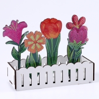 Алмазная вышивка &laquo;Цветы в саду&raquo;, интерьерный декор