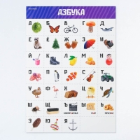 Набор обучающих плакатов &laquo;Изучаем мир&raquo;, 10 в 1, А4