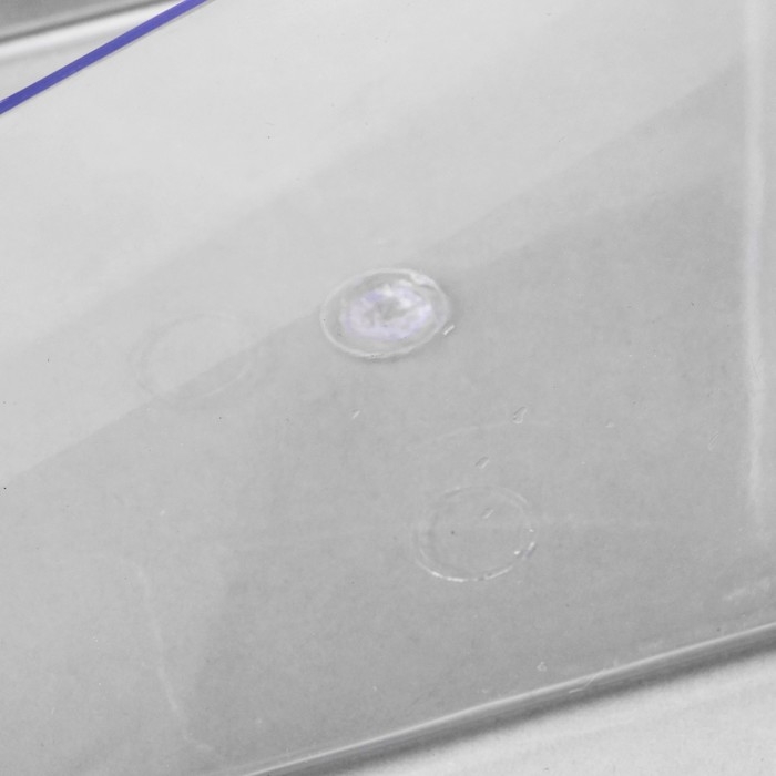 Полка-контейнер пластиковый F361, 15&times;15&times;10 см, цвет прозрачный