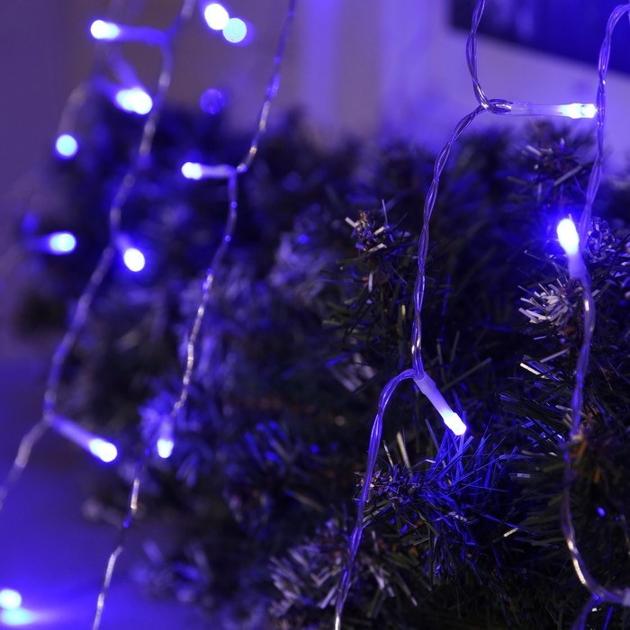 Светодиодная фигура &laquo;Комета&raquo; 3.5 м, пластик, 9 нитей, 220 В, свечение синее