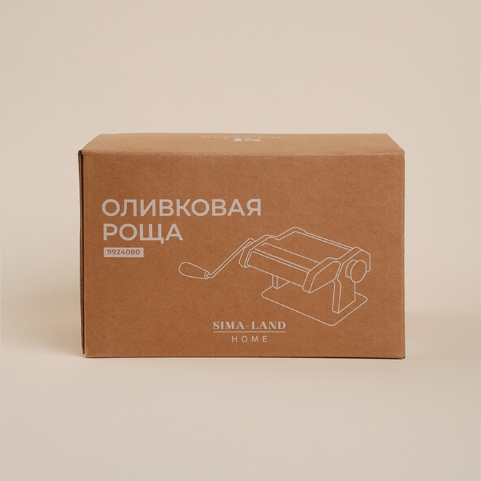 Лапшерезка SL Home &laquo;Оливковая роща&raquo;, 23&times;23,5&times;18,5 см, цвет серебристый