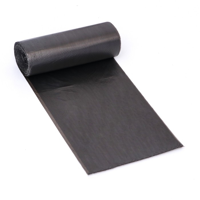 Мешки для мусора в рулоне &laquo;UPAK LAND&raquo; 60 л, чёрные, ПНД, 9 мкм, 30 шт, 50 х 80 см