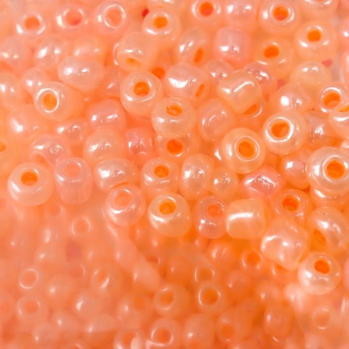 Бисер круглый Бисер круглый "Нежные цвета бело-жёлто-розовый" 8 цветов х 10 грамм