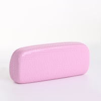 Футляр для очков на хлопушке, длина 15 см, цвет розовый