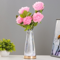 Ночник "Розы" 5хLED 4000К розовый 20х20х50см RISALUX Ночник "Розы" 5хLED 4000К розовый 20х20х50см RISALUX