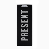 Пакет ламинированный под бутылку &laquo;Подарок для тебя&raquo;, глиттер, 13 х 36 х 10 см