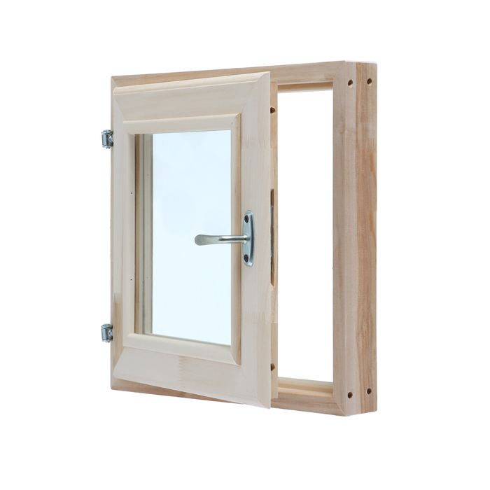 Окно, 40&times;40см, двойное стекло ЛИПА