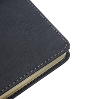 Ежедневник недатированный А5, 140л, клетка, к/зам, с ручкой, в подар. короб., Серый Ежедневник недатированный А5, 140л, клетка, к/зам, с ручкой, в подар. короб., Серый