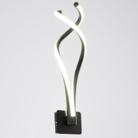 Бра 1939/1 LED 18Вт черный 12х47 см Бра 1939/1 LED 18Вт черный 12х47 см