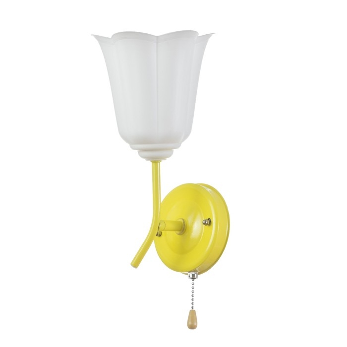 Бра Бра "Онлайн" (цвет.) 1х15Вт Е27 МОДЕЛЬ:BR 02087 желтый 10,5х15х27см