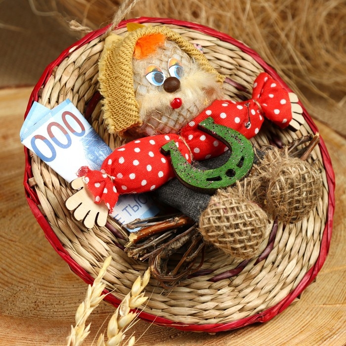 Оберег - панно &laquo;Нафаня&raquo;, микс