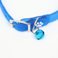 Ошейник со светящимися элементами "Наслаждение", 30 х 1 см, голубой Ошейник со светящимися элементами "Наслаждение", 30 х 1 см, голубой