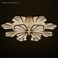 Люстра с ПДУ "Валенсия" 12xLED 288Вт 3000-6000К диммер, белый 90х90х12 см BayerLux