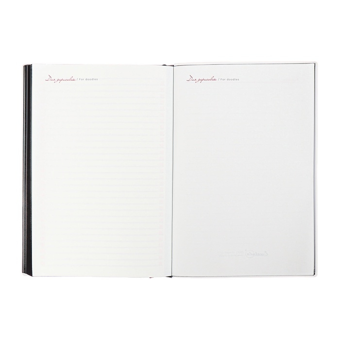 Еженедельник датир 2025г мягк обл иск кож А5 80л ESCALADA, бл тис, кр бл 70 г/м&sup2;, чёрный