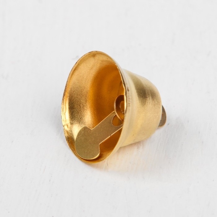 Колокольчик для рукоделия, набор 10 шт., размер 1 шт. &mdash; 1,8 см, цвет золотой