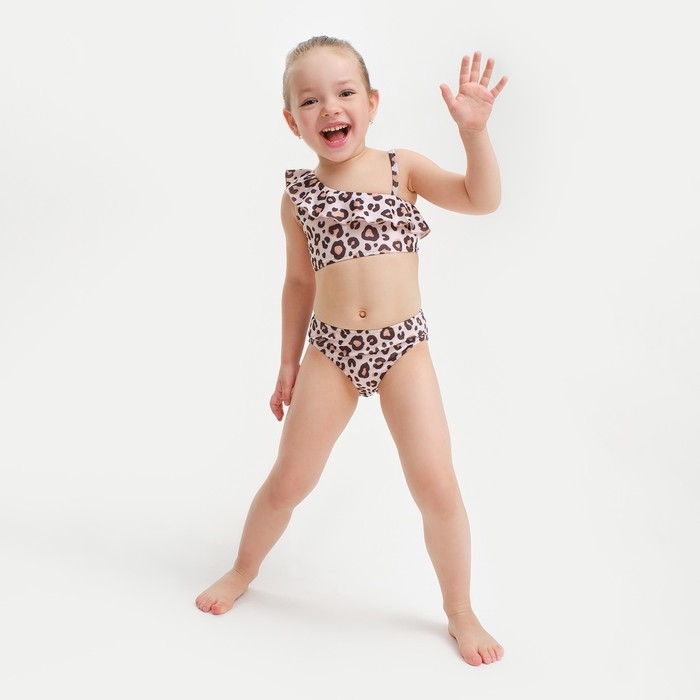 Купальник детский KAFTAN &laquo;Леопард&raquo;, рост 134-140 (36)