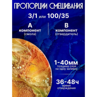 Ювелирная прозрачная смола &laquo;Epoxy Crystal PLUS&raquo;, 115 г