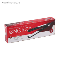 Выпрямитель ENERGY EN-850, 20 Вт, керамическое покрытие, 22х85 мм, до 220&deg;С, черный